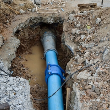 שירותי תיקון נזילה בצינור ביוב איתור נזילות