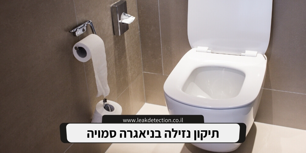 תיקון נזילה בניאגרה סמויה