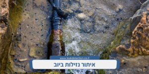 איתור נזילות ביוב